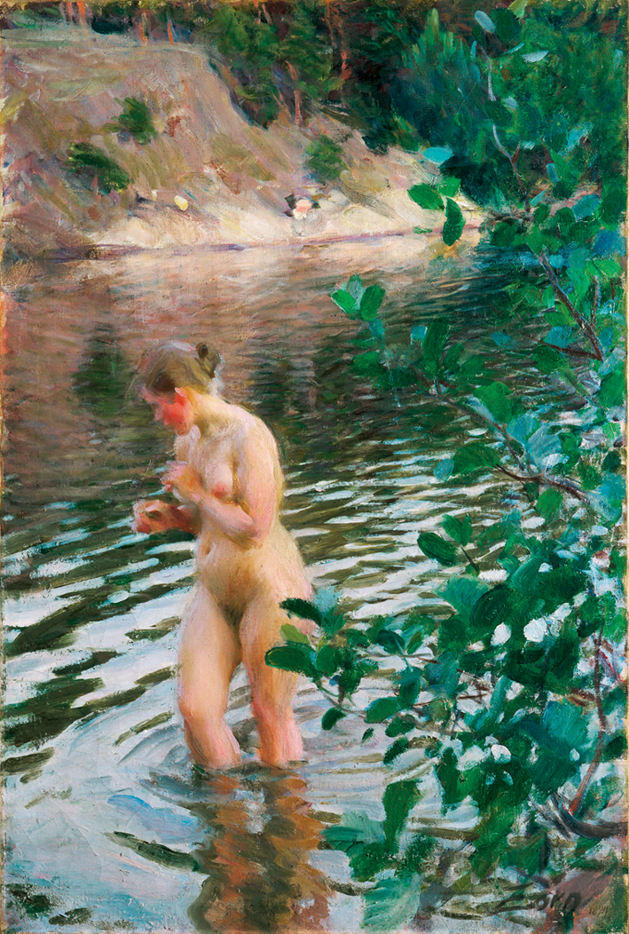  安德斯·莱奥纳德·佐恩 Anders Leonard Zorn —— 发抖的女孩